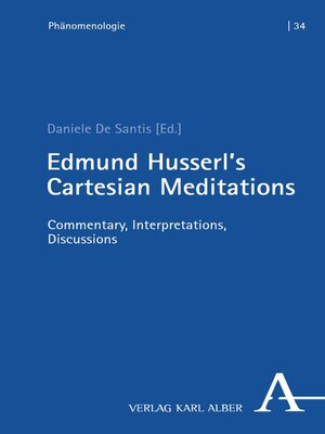 cover image of Edmund Husserl's Cartesian Meditations